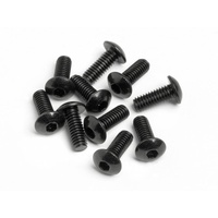 HPI - Button Head Screw M4x10mm (Hex Socket/10pcs) [94554]