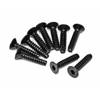 HPI - TP. Flat Head Screw M4X18mm (Hex Socket/10Pcs) [94632]