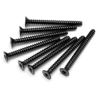 HPI - TP. Flat Head Screw M4X40mm (Hex Socket/8Pcs) [94641]
