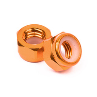 HPI - 95864 Aluminum Lock Nut M5 (Orange/10Pcs)