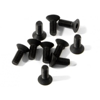 HPI - Flat Head Screw M3x8mm (Hex Socket/10pcs) [Z082]