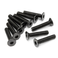 HPI - Flat Head Screw M3x15mm (Hex Socket/10pcs) [Z085]