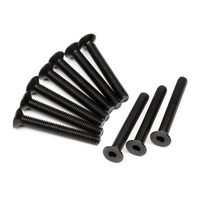 HPI - Z092 Flat Head Screw M3X24mm (Hex Socket/10Pcs)