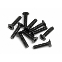 HPI - Flat Head Screw M2.5X12mm (Hexsocket/10Pcs) [Z449]