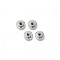 HPI - Flanged Lock Nut M5X8mm (Silver/4Pcs) [Z671]