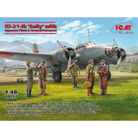 ICM - 1/48 Japanese Ki-21-lb Sally Bomber With figures