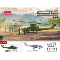 ICM - 1/48 Vietnam Forward Base Cobra Bronco and Support Crew