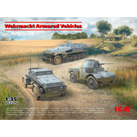 ICM - 1/35 Wermacht Armored Vehicle Set