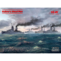 ICM - 1/700 German Dreadnought Set Kaiser's Steel Fist
