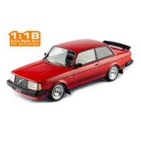 IXO Models - 1/18 VOLVO 240 TURBO "CUSTOM" RED - 1986