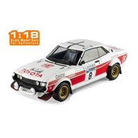 IXO Models - 1/18 Toyota Celica 2000 GT (RA21) #8 H.Mikkola - A.Hertz Rac Rally 1977