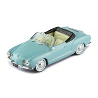 IXO Models - 1/43 Volkswagen Karmann Ghia Cabriolet 1955 - Light Blue