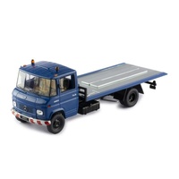 IXO Models - 1/43 Mercedes-Benz L608 D (Winch Truck) Blue 1980