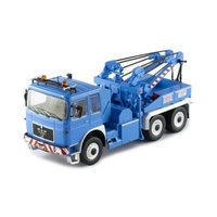 IXO Models - 1/43 MAN F8 26.281 Tow Truck - Blue