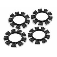 JConcepts - Satellite tire gluing rubber bands - black - fits 1/10th, SCT and 1/8th buggy