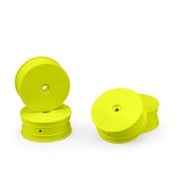 Mono - TLR 22X-4, B74.1, XRAY XB4, front wheel (yellow) - 4pc. 