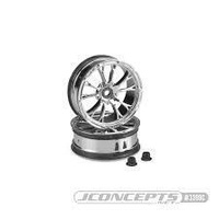 Tactic - Slash | Bandit | DR10, Street Eliminator 2.2" 12mm hex front wheel - (chrome)
