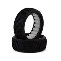 JConcepts Fuzz Bite Wide 2.2" 2WD Front Buggy Carpet Tires (2) (Pink)