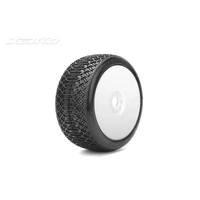 Jetko J-ONE 1/8Buggy/Dish/White Rim/Medium Soft/Glued/Belted