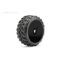 Jetko 1/8 Buggy EX-KING COBRA/Dish LW/Black Rim/Medium Soft/Belted [1502DBMSGB]