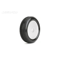 Jetko 1/10 Buggy 2WD Front-J-13/Dish/White Rim/Super Soft/Glued