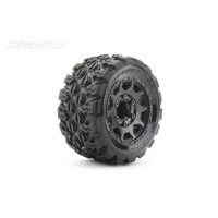Jetko 1/10 ST 2.8 EX-KING COBRA/Claw Rim/Black/Medium Soft/Glued