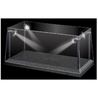 King Creation - 1/18 Black LED Display Case (L) 35.5cm x (W) 15.6cm x (H) 16cm - KC9920