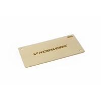 Koswork - 22g Shorty LiPo Weight 94x46x0.6mm