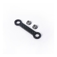 Koswork - Kyosho Mid Optima 2022 Carbon Steering Link Plate Set (w/bearings)