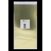 K&S Precision Metals - Brass Sheet .010in 6x12in 1piece - #16402