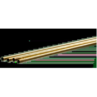 K&S Precision Metals - Round Brass Tube 7.0mm x 0.45mm Wall x1m 1piece - #3925