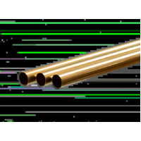 K&S Precision Metals - Brass Tube 11mm x 1m x 0.45mm Wall - #3929