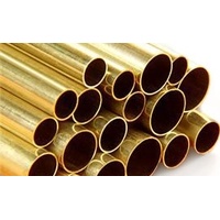K&amp;S Precision Metals - Bendable Brass Tube 3/16 + 7/32 + 1/4 x 12 - #5076