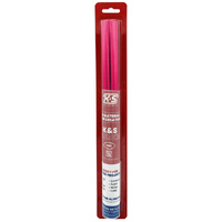 K&S Precision Metals 6045 Pink Aluminum Foil .004in Thick (36 Ga) x 12in Wide x 24in Long (1 Roll) - #6045