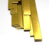 K&S Precision Metals - Brass Strips 3/4in x 0.016in x 12in 1piece - #8233