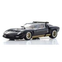 Kyosho Original 1/43 Lamborghini Miura SVR (Black/Gold) Diecast Model Car
