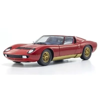 Kyosho - 1/12 Lamborghini Miura P 400 Red/Blue interior Diecast Model Car