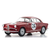 Kyosho - 1/18 Alfa Romeo Giulietta SV 1958 Targa Florio (#24) Diecast Model Car