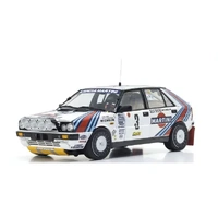 Kyosho - 1/18 Lancia Delta HF 4WD 1988 Rallye Monte Carlo LANCIA MARTINI Nr.3 Diecast Model Car