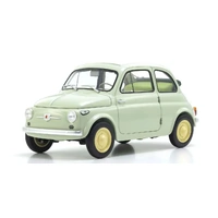 Kyosho - 1/18 Fiat NUOVA 500 Green Clear Diecast Model Car