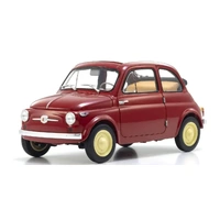 Kyosho - 1/18 Fiat NUOVA 500 Coral Red Diecast Model Car