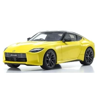 Kyosho - 1/18 Nissan Fairlady Z Yellow / Black Resin Model Car