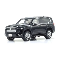 Kyosho - 1/43 Toyota Land Cruiser ZX Black Resin Model Car