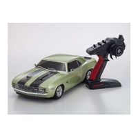 Kyosho - 1/10 Fazer Mk2 1969 Chevy Camaro Z/28 Frost Green 4WD Electric RC Car [34418T2]
