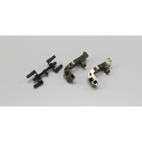 Kyosho - Aluminium Front Hub Carrier L&R Gunmetal MP9