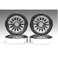 Kyosho - Wheel Set(PAJERO/Chrome Type)