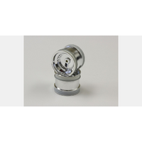 Kyosho - WHEEL RR SHINY CHROME 2PCS SCORP14