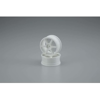 Kyosho - WHEEL 6 SPOKE 24mm WHITE