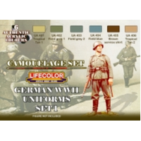 Lifecolor - Paint Set - German WWII Unifrom Set 1