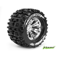 Pioneer - 1/8 Mt Pioneer Tyres Chrome